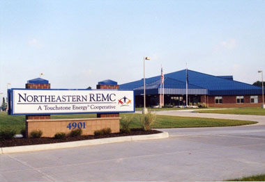 The new headquarters was built in 2004.